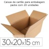 Caixas de cartão para embalagem 300x200x150 mm