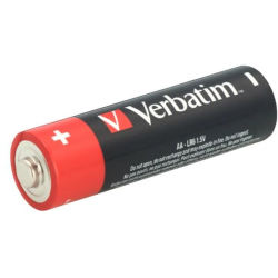 Pilhas AA LR6 Alcalinas 1.5V Verbatim