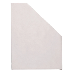 Porta Revistas Liderpapel ECOUSE Cartão Reciclado Branco