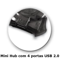 Hub com 4 portas USB Lifetech Mini SE