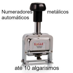Numeradores automáticos de 10 dígitos