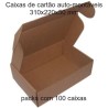 Caixas de cartão auto-montáveis 310x220x50 mm