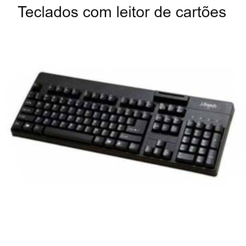Teclados com Smart Card Reader Cartão Cidadão